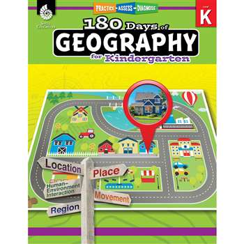 180 Days Of Geography Grade K, SEP28621