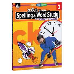 180 Days Spelling & Word Study Gr 3, SEP28631