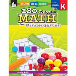 180 Days Of Math Gr K By Shell Education