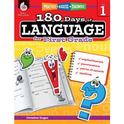 180 Days Of Language Gr 1, SEP51166