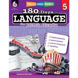 180 Days Of Language Gr 5, SEP51170