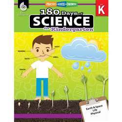 180 Days Of Science Grade K, SEP51406