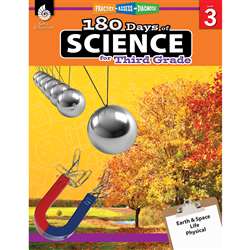 180 Days Of Science Grade 3, SEP51409
