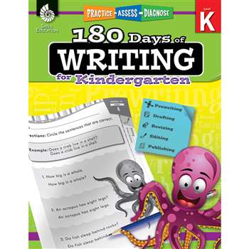 180 Days Of Writing Gr K, SEP51523