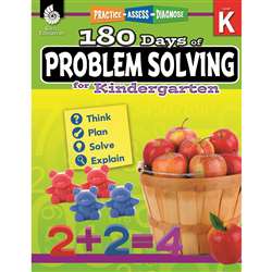 180 Day Problem Solving Gr K Workbk, SEP51612