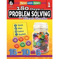 180 Day Problem Solving Gr1 Workbk, SEP51613