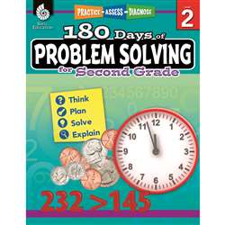180 Day Problem Solving Gr2 Workbk, SEP51614