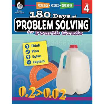 180 Day Problem Solving Gr4 Workbk, SEP51616