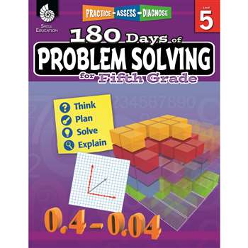 180 Day Problem Solving Gr5 Workbk, SEP51617