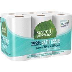 Seventh Generation 100% Recycled Bathroom Tissue - SEV13733
