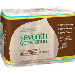 Seventh Generation 100% Recycled Paper Towels - SEV13737