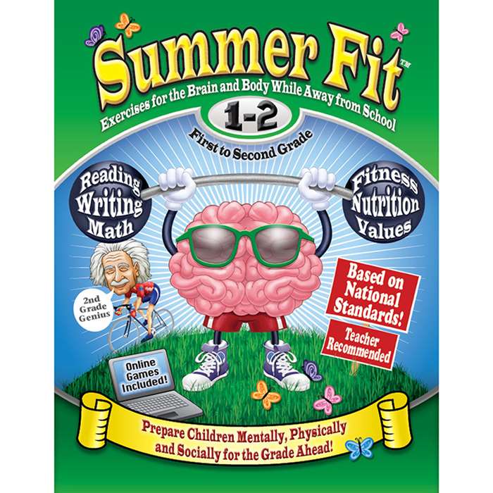 Summer Fit Gr 1-2 Exercises For The Brain And Body By Summer Fit Learning