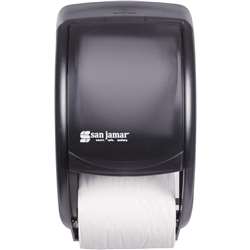 San Jamar Duett Standard Bath Tissue Dispenser - SJMR3500TBK