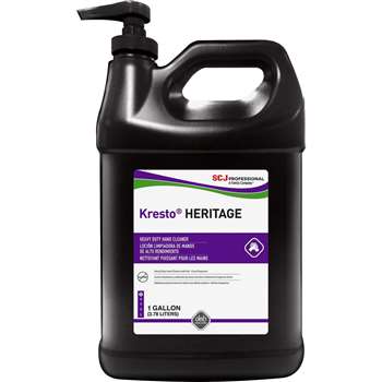 1 Gallon Bottle Refill Kresto Heritage Heavy Duty Hand Cleaner - Fresh Scent (4/Carton) - SJN09102