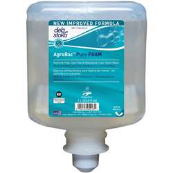 1 Liter Refill AgroBac Pure Foam Wash Manual Cartridge - Unscented (6/Carton) - SJNAGB1L