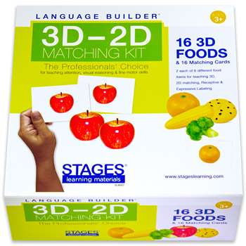 Lang Build 3Dû2D Matching Kit Foods, SLM007