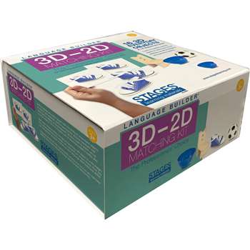 Language Builder 3Dû2D Matching Kit Everyday Objec, SLM009