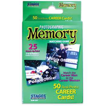Careers Photographic Memory Matching Game, SLM229