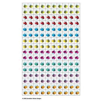 Chart Stickers Multi-Color Bees By Silver Lead / Sandylion Products