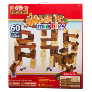 Amaze-N-Marbles 60 Piece Set By Poof Products Slinky