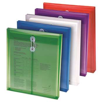 Poly Color Envelopes 5Pk Assorted Colors By Smead Manufacturing Company