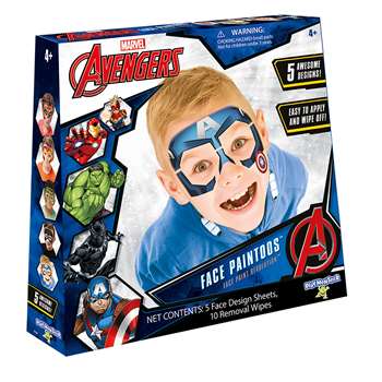 Face Paintoos Marvel Avengers 5Pk, SME3703