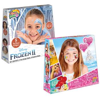 Face Paintoos Disney Frozen II 5 Pack And Disney P, SMEFPDFPKIT