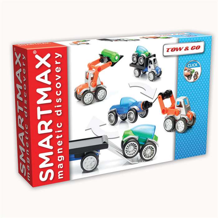 Smartmax Power Vehicles Tow & Go By Smart Toys And Games