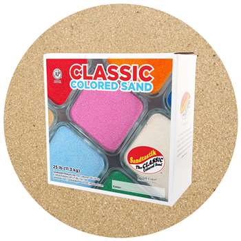 Classic Colored Sand 25Lbs Beach, SNDCS2543