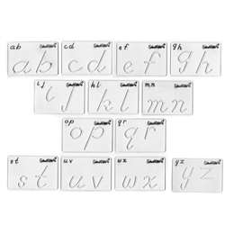 Beginning Alphabet Templates Transitional Lowercase By School Rite