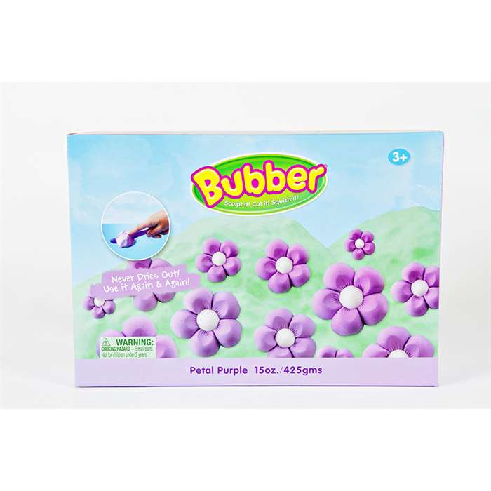 Bubber 15 Oz Big Box Purple Lightweight Modeling Compound By Waba Fun