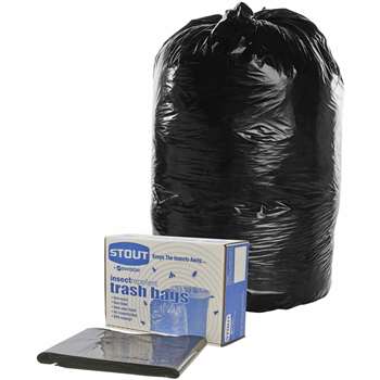 Stout Insect Repellent Trash Liners - STOP3340K13R