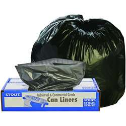 Stout Recycled Content Trash Bags - STOT3340B13