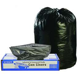 Stout Recycled Content Trash Bags - STOT3658B15