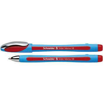 Schneider Red 10Pk Memo Slider Xb Ballpoint Pen By Stride