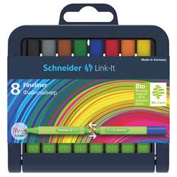 Linkit 4Mm Fn Liner Pen 8 Colors Schneider, STW191298