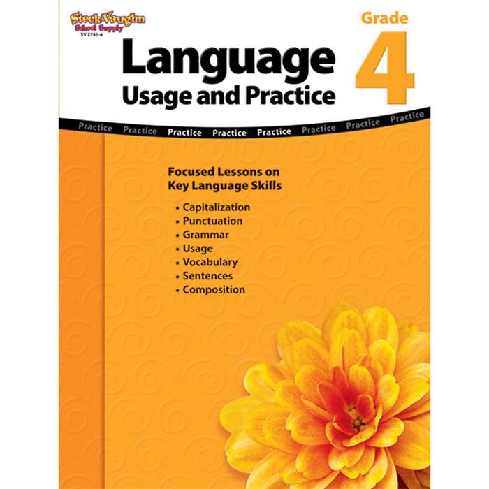 Language Usage And Practice Gr 4 By Steck Vaughn
