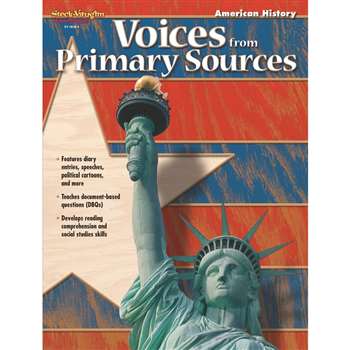 Voices From Primary Sources American History By Harcourt School Supply