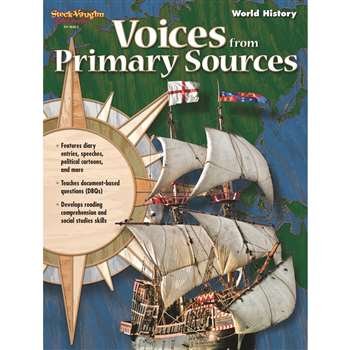 Voices From Primary Sources World History By Harcourt School Supply