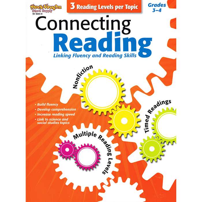 Connecting Reading Grades 3-4 By Harcourt School Supply