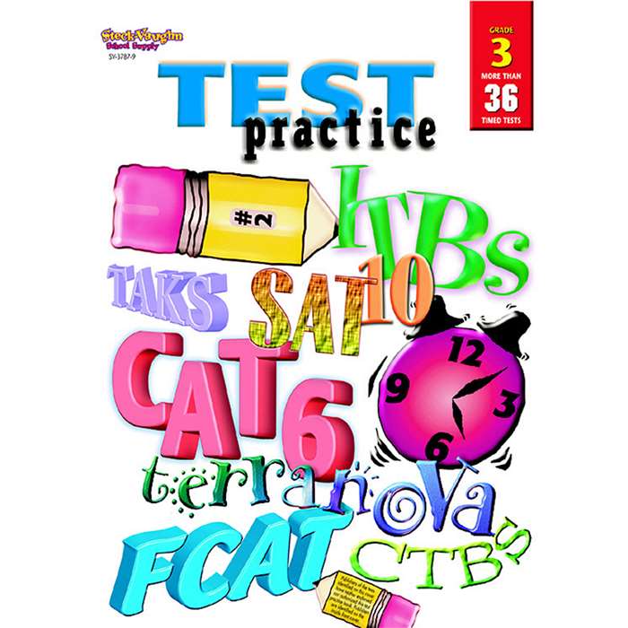 Test Practice Grade 3 By Harcourt School Supply