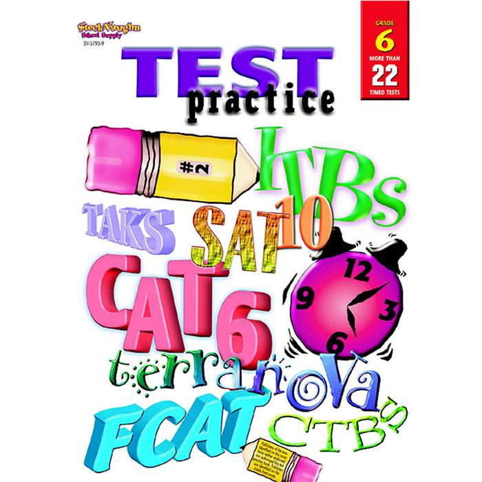 Test Practice Grade 6 By Harcourt School Supply