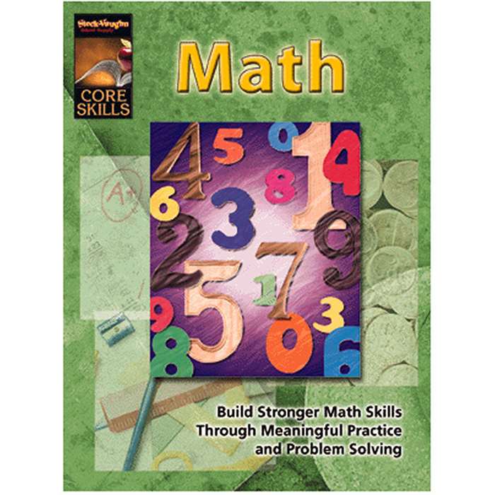 Core Skills Math Grade 3 - Sv-57258 By Harcourt School Supply