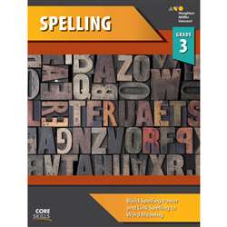 Shop Core Skills Spelling Gr 3 Workbook - Sv-9780544267800 By Houghton Mifflin