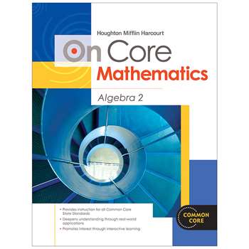 On Core Mathematics Algebra 2 Bundles By Houghton Mifflin