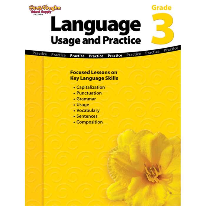 Language Usage And Practice Gr 3 By Steck Vaughn