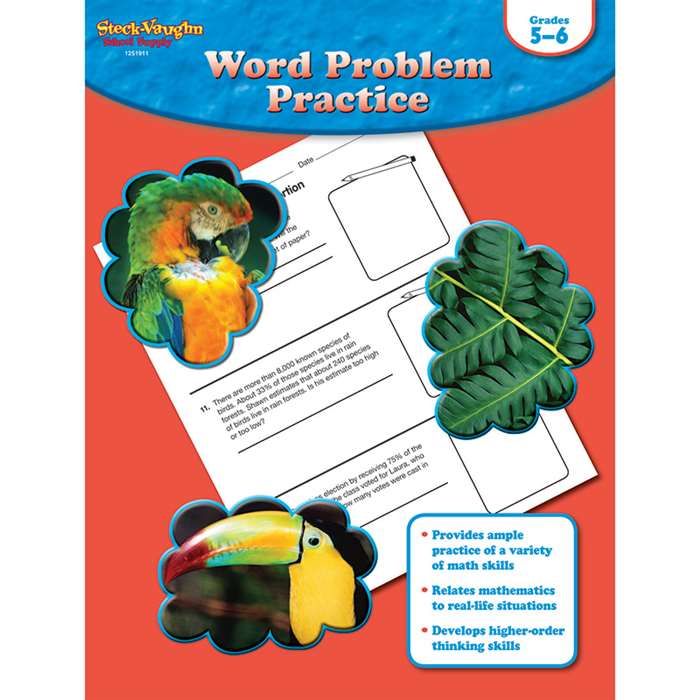 Word Problem Practice Gr 5-6 By Houghton Mifflin