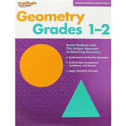 Strengthening Math Skills Geometry Gr 1-2 By Harcourt School Supply