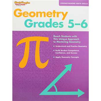 Strengthening Math Skills Geometry Gr 5-6 By Harcourt School Supply