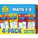 Math 1-2 Flash Cards 4 Pack - SZP04046